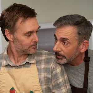 Tina Fey, Will Forte, and Steve Carell