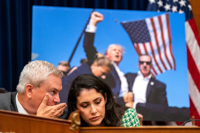Rep. James Comer and Rep. Anna Paulina Luna