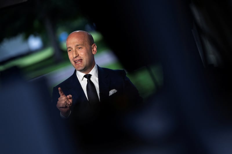 White House Deputy Chief of Staff Stephen Miller has been quiet about Elon Musk.