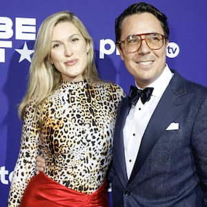 Olivia Nuzzi and Ryan Lizza in 2023.