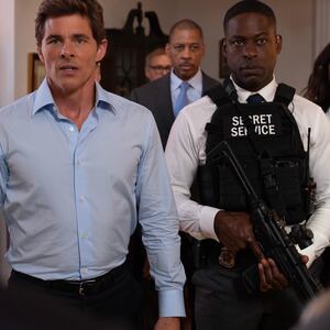 James Marsden and Sterling K. Brown