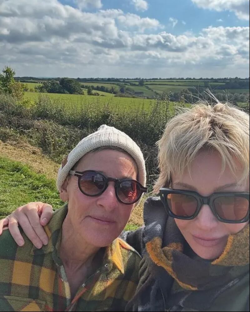 Ellen and Portia De Rossi