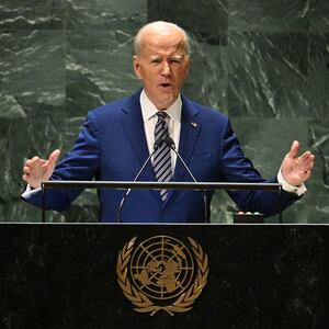 President Joe Biden addresses the United Nations General Assembly
