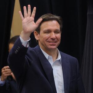 Republican presidential candidate and Florida Governor Ron DeSantis
