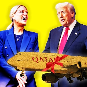 Pam Boni, Donald Trump photo illustration