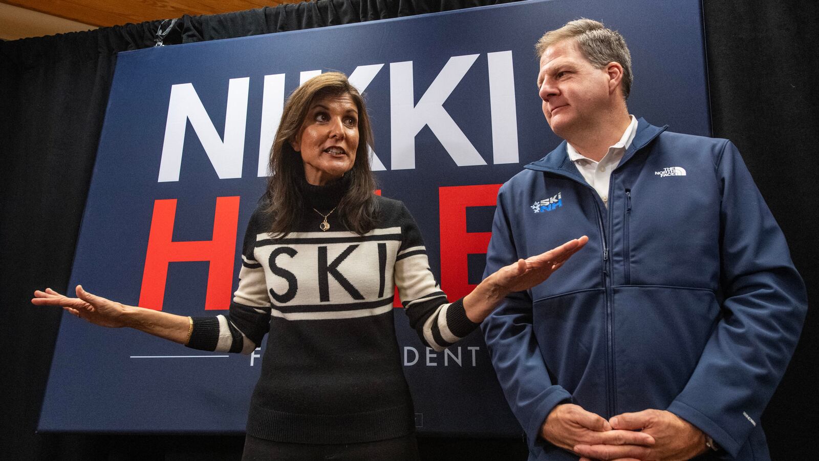 Nikki Haley and Chris Sununu