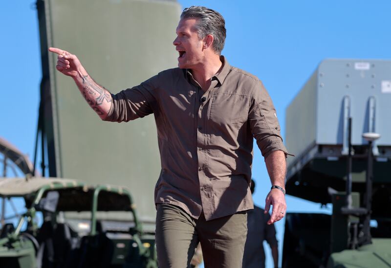 The Pentagon under Defense Secretary Pete Hegseth, pictured, unveiled its new press corps full of MAGA influencers, conservative media and conspiracy theorists.