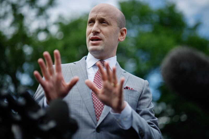 White House Deputy Chief of Staff Stephen Miller