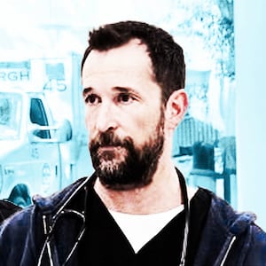 Gerran Howell and Noah Wyle in "The Pitt"