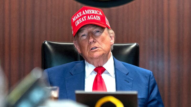 U.S. President Donald Trump holds a meeting in the Situation Room at the White House in Washington, D.C., U.S. June 21, 2025.